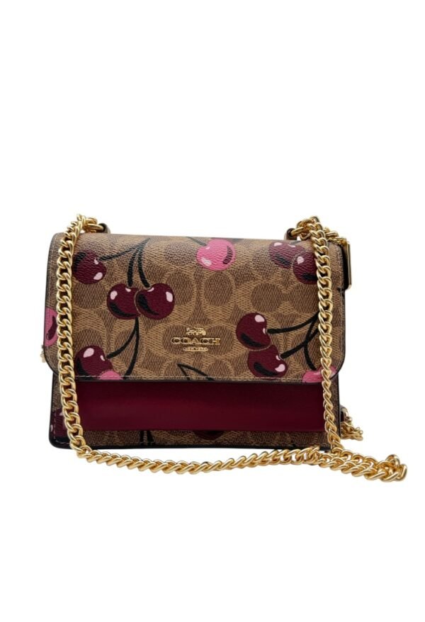 COACH -  MINI KLARE CHERRY CROSSBODY